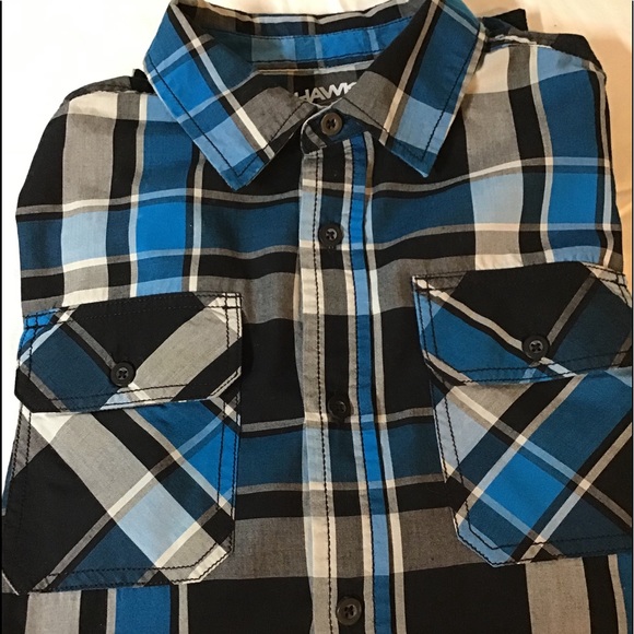 Hawk- XL boys button down long sleeve shirt - Picture 7 of 11